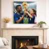 Quadro calcio celebrazione