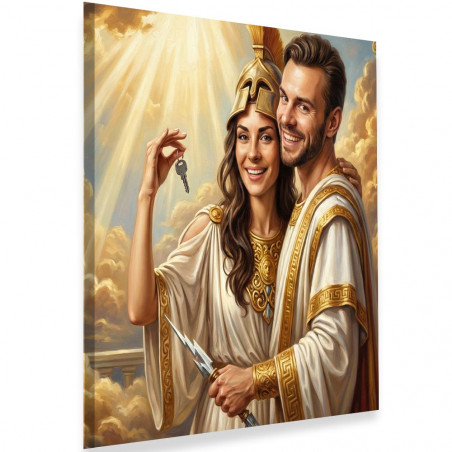Quadro fotografico Dio dell’Olimpo