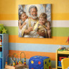 Quadro fotografico Dio dell’Olimpo