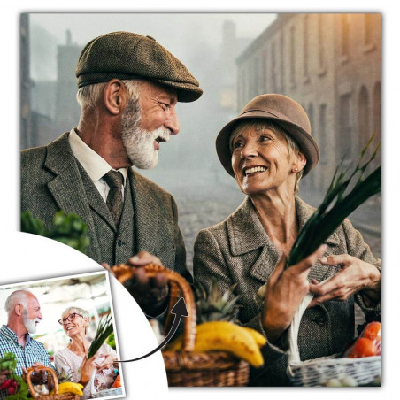 Quadro retrò in stile anni ’20