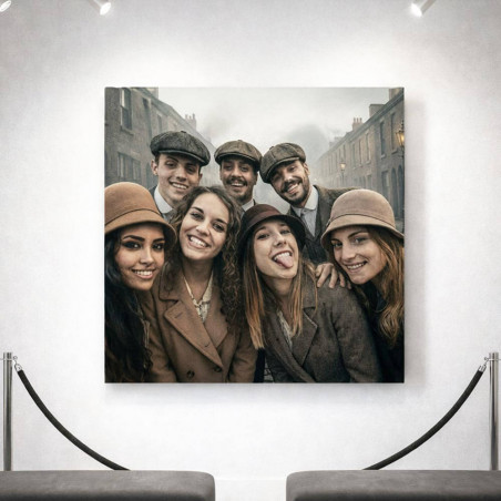 Quadro retrò in stile anni ’20