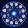 Quadrante zodiacale argentato