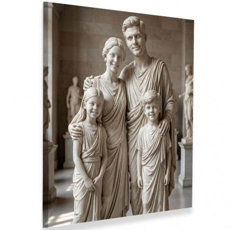 Ritratto statua di marmo personalizzato
