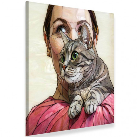 Quadro mosaico di vetro personalizzato