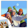 Quadro Pixel Art personalizzato