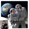 Quadro astronauta personalizzato