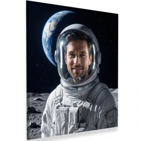 Quadro astronauta personalizzato