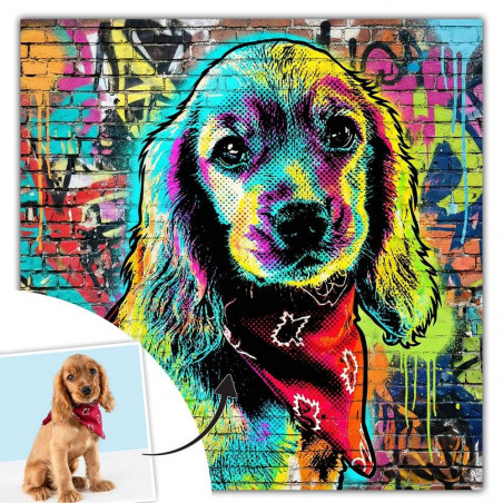 Quadro Street Art personalizzato