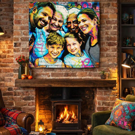 Quadro Street Art personalizzato