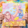 Quadro Kawaii pastel personalizzato