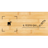 Area personalizzazione regalo in legno personalizzato - collezione parole d'amore