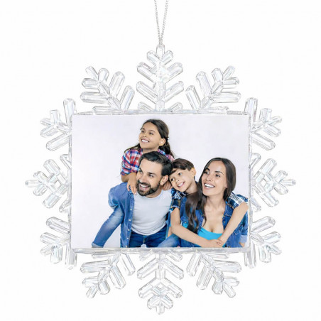 Foto Flocon di Natale personalizzato