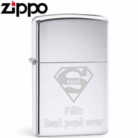 Accendino Zippo high polish cromato