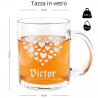 tazza in vetro