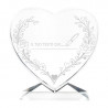 Cuore in vetro da personalizzare