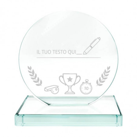 regalo di fine anno coach trofeo personalizzato