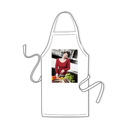 Foto di grembiule bianco personalizzato