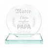 Trofeo miglior papà personalizzato