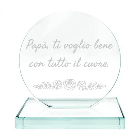 Trofeo miglior papà personalizzato festa del papà