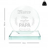 Trofeo miglior papà personalizzato