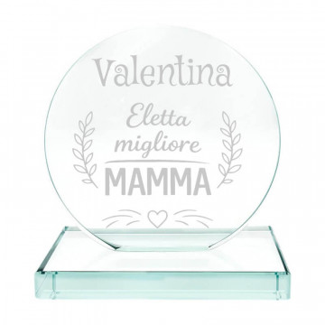 Trofeo miglior mamma personalizzato | Regalo per la Festa della Mamma