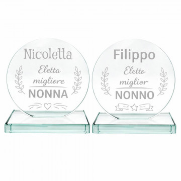 Trofeo nonni personalizzato | Regalo per la festa dei nonni