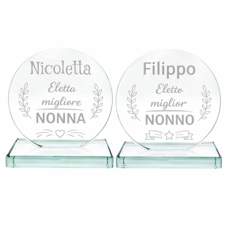 Trofeo nonni personalizzato | Regalo per la festa dei nonni