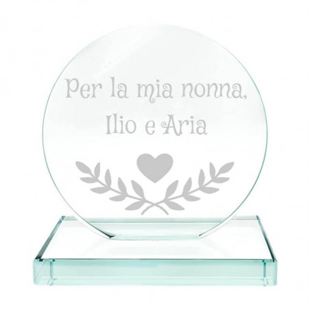 Trofeo miglior nonni personalizzato