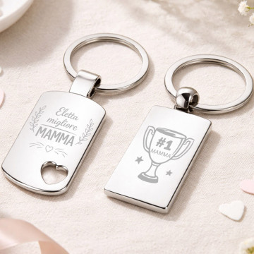 Portachiavi personalizzati per la mamma