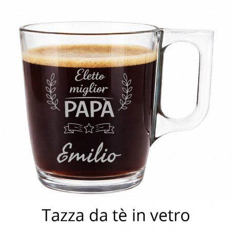Tazza personalizzata “Miglior papà”