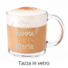 Tazza in vetro personalizzata “Mamma migliore”