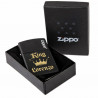 Accendino Zippo nero “papà” con scatola Zippo