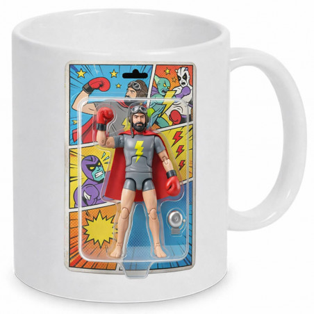Tazza con effetto action figure
