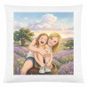 Cuscino 40 cm x 40 cm con effetto delicato e poetico