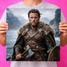 Quadro vichingo personalizzato
