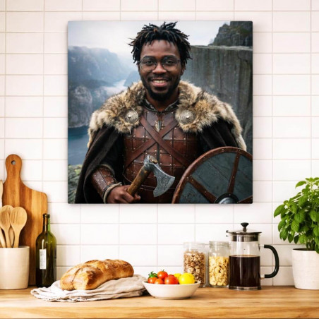 Quadro vichingo personalizzato