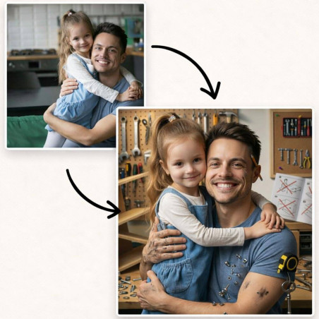 Ritratto papà tuttofare