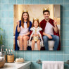 Quadro Re del WC personalizzato