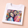 Nuovo design street art su maglietta da donna