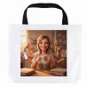 Borsa da spiaggia personalizzata effetto mamma multitasking Shiva