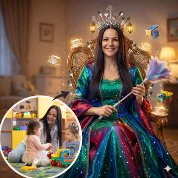 Trasforma la tua foto con la nostra IA per un effetto Regina della casa