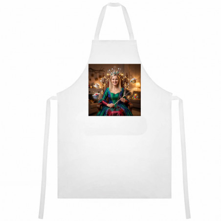 Grembiule personalizzato effetto Mamma Regina della casa