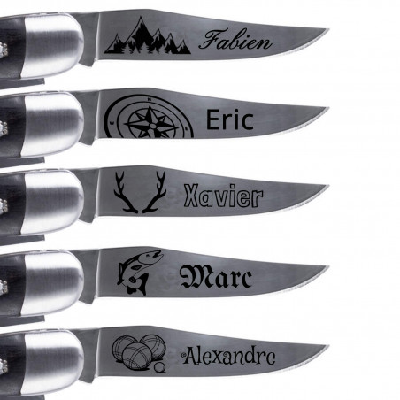 Coltello multifunzione nero resistenza