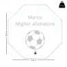 Dimensioni del trofeo in vetro originale