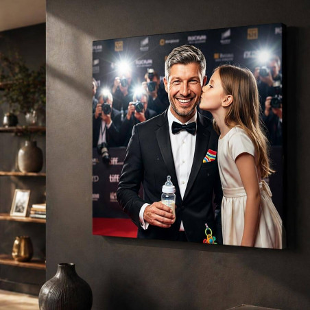 Quadro papà star di Hollywood