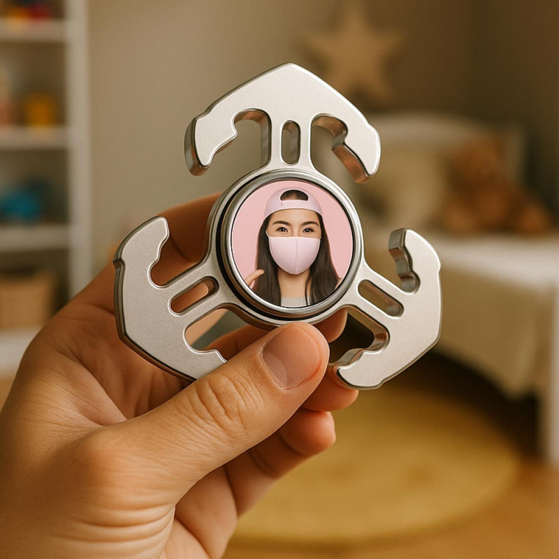 Fidget Spinner personalizzato a forma di ancora
