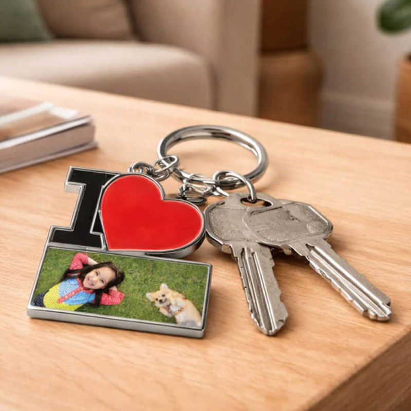 Portachiavi I Love foto