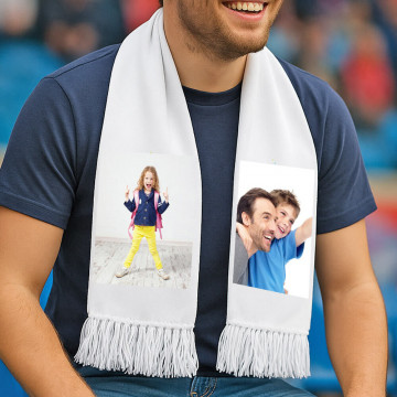 Sciarpa con foto personalizzata