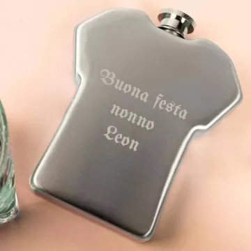 Fiaschetta maglia incisa