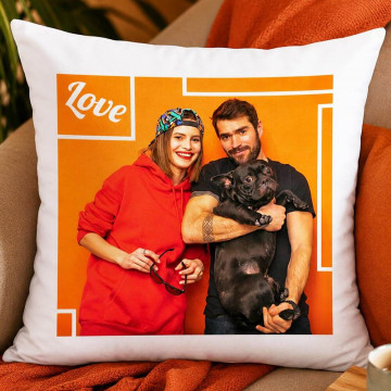 Cuscino personalizzato con foto
